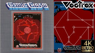 Cosmic Chasm Vectrex 4k Gameplay