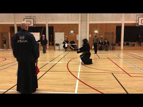 SM Kendo 2019 1/16final - (RÖD) M.Andersson vs  E. Andersson