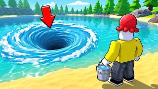湖の水を抜くまで帰れないロブロックス...【 Roblox 】