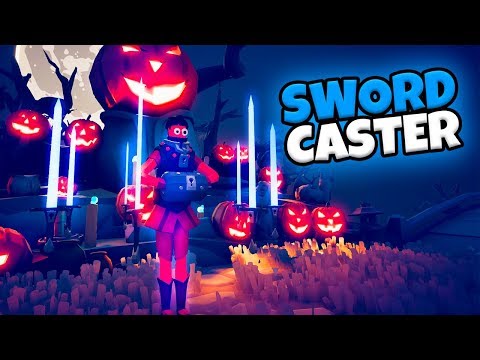 SWORDCASTER FROM SPOOKY FACTION 1 VS 1 EVERY UNIT | TABS HALLOWEEN UPDATE