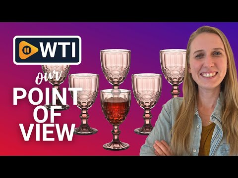 Vintage Wine Glasses/ Water Goblets Set of 6- purple - WTI product video review