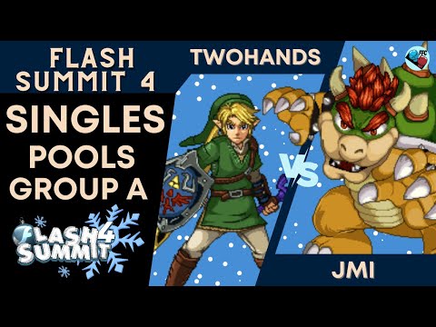 SC twohandss (Mega Man, Link) vs JMi (Bowser) - SSF2 Pool A - Flash Summit 4