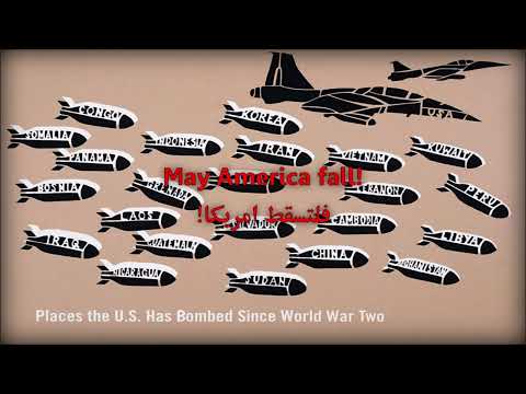"May America Fall", "فلتسقط أمريكا" Iraqi solidarity song against the USA