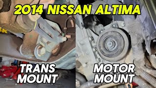 2014 Nissan Altima Motor Mount Replacement Part 2 (Lower + Transmission Mount)