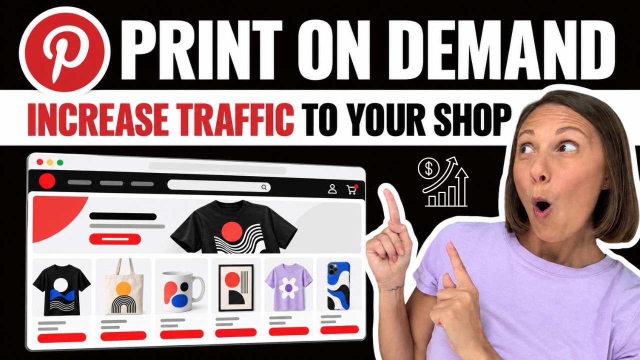 Pinterest for Print on Demand: How to Increase Traffic to Your Shop thumbnail