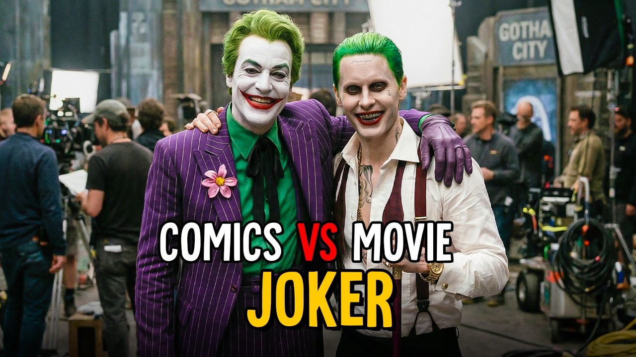 Batman Villains Suits: Then and Now (Comics vs Movie)