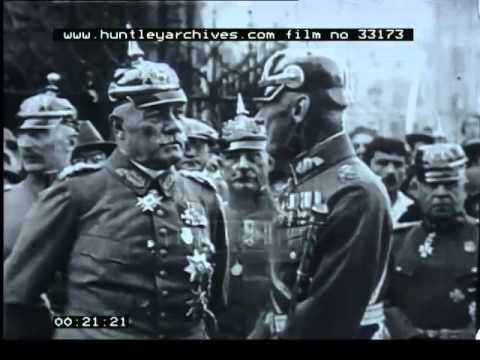 Nuremburg Fete Military Parade, 1920's - Film 33173