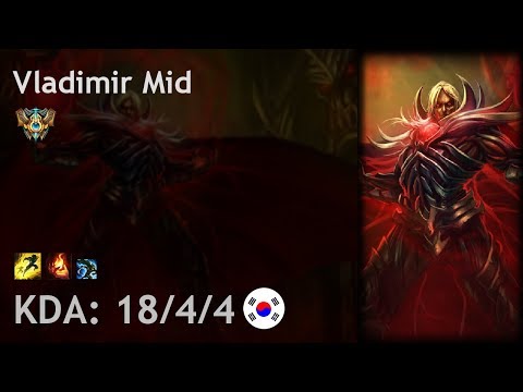 Vladimir Mid vs Jayce - KR Challenger Patch 7.20