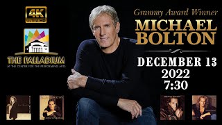 Watch Michael Bolton perform &quot;Have Yourself a Merry Little Christmas&quot; at The Palladium Carmel, IN!