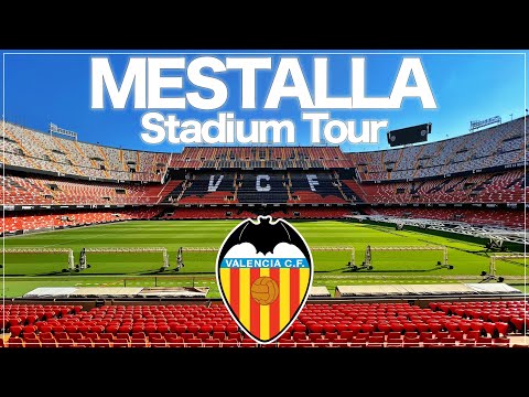 Valencia C.F MESTALLA Stadium Tour ⎜Visita al Estadio del Valencia!🇪🇸