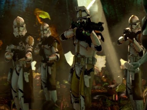 Star Wars Battlefront II - 327th Star Corps Clone Appearance Gameplay