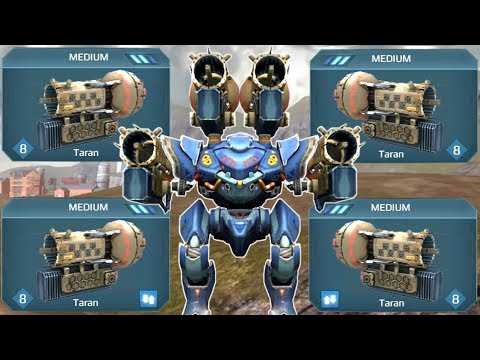 War Robots Test Server 3.6 - NEW Robot Spectre / Exorcist Taran Gameplay