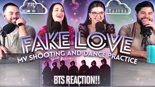 Download lagu BTS 'FAKE LOVE Shooting and DP' Reaction - So that's how they did it! 😮 | Couples React mp3