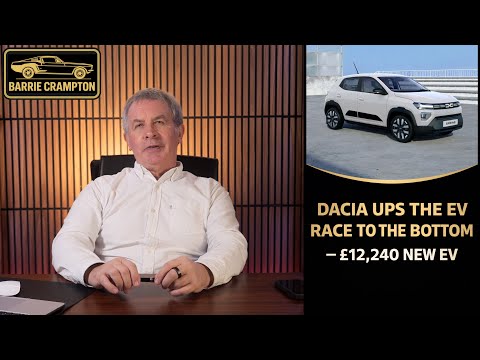 Dacia Ups the EV Race to the Bottom — £12,240 New EV
