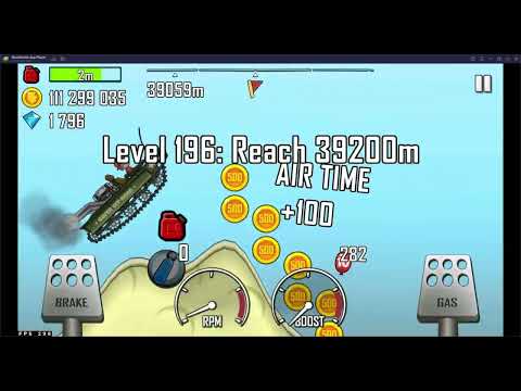 44,332m with Super Offroad on Desert - The Best Way to make Money in Hill Climb Racing