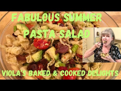 BACON AVACADO TOMATO PASTA SALAD