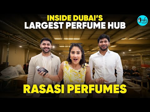 INSIDE The BIGGEST Perfume Factory In GCC, Dubai |45 Years Legacy of Rasasi Perfumes |Curly Tales ME