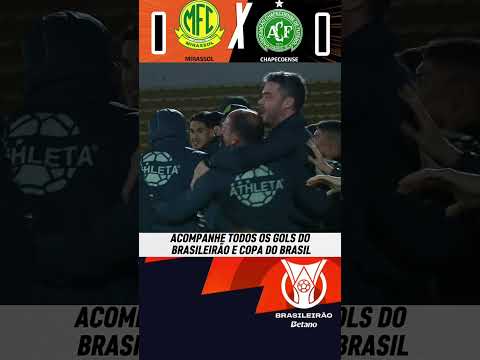 MIRASSOL X CHAPECOENSE -BR26 #futebol #brasileirão #gols #alviverde #chapecoense #mirassol #saopaulo