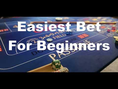 HOW TO PLAY CRAPS FOR BEGINNERS [THE EASIEST BET FOR BEGINNERS] - YouTube