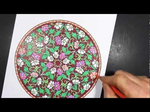 comment colorier des mandalas