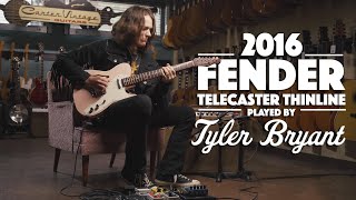 Video thumbnail for Fender Custom Shop Thinline Tele played by Tyler Bryant by Carter Vintage Guitars