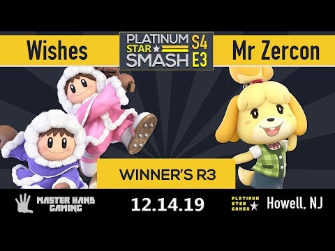 PSS S4:E3 - Wishes (Ice Climbers, Joker) Vs. Mr Zercon (Isabelle) - Winner's R3