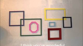 I Think You&#39;re Wonderful - This Providence