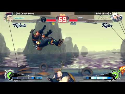 USF4 @ NLBC #137 - PG Coach Steve vs PAG Glitch [720p/60fps]