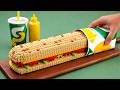 Homemade Subway FOOTLONG In LEGO Ultimate Fast Food Recipe