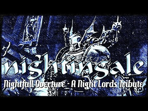 NIGHT LORDS Tribute 𓆩ꨄ︎𓆪 Nightingale - Nightfall Overture [Lyrics/subtitulos en español]