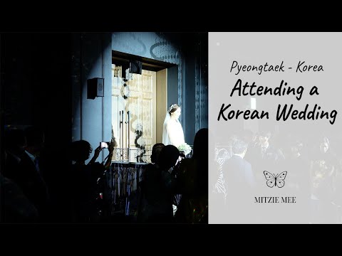 Attending a Korean Weddding in Pyeongtaek - South Korea