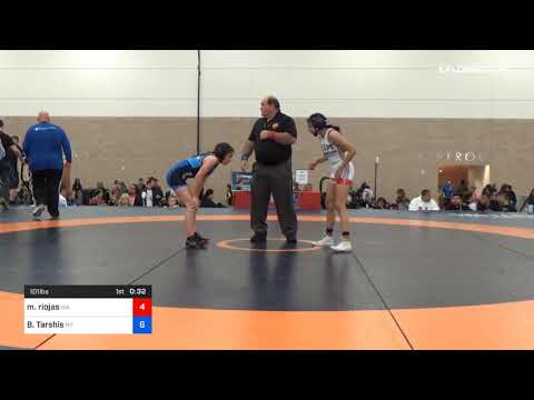 101 Lbs Quarterfinal Mayan Riojas Team Washington Vs Brooke Tarshis Team New York
