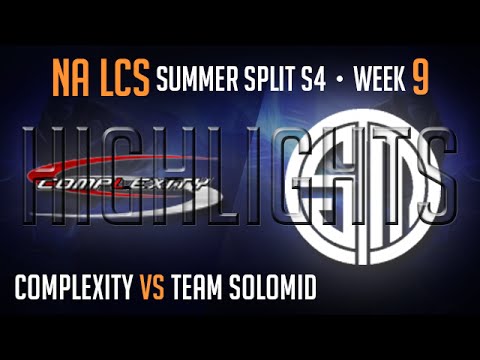 LCS Highlights Complexity vs TSM Week 9 NA Summer 2014 COL vs Team Solomid S4 W9D2G2 Season 4