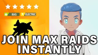 How to QUICKLY FIND & JOIN Max Raids | Tip ► Pokemon Sword & Shield