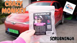 Crazy Monkey Scrubninja (dörzsis szivacs) teszt - HU