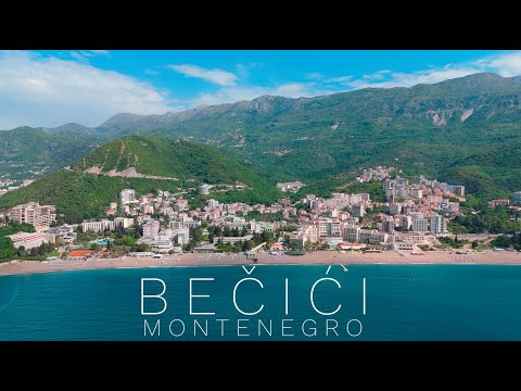 Bečići, Montenegro [FromAbove] [4K]