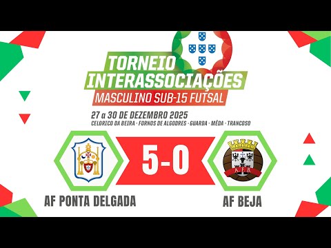 AF Ponta Delgada 5-0 AF Beja - Futsal Sub15
