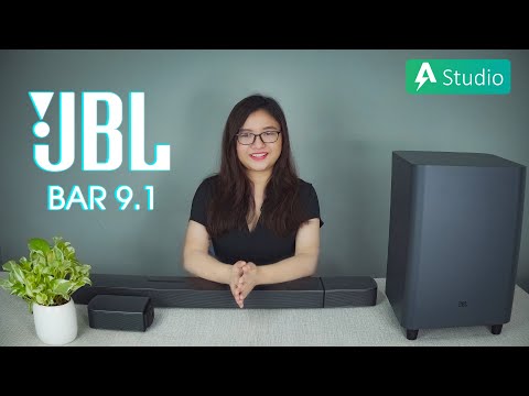 Giải mã dàn âm thanh JBL Bar 9.1| Thiết kế module 820W, hỗ trợ Dolby Atmos
