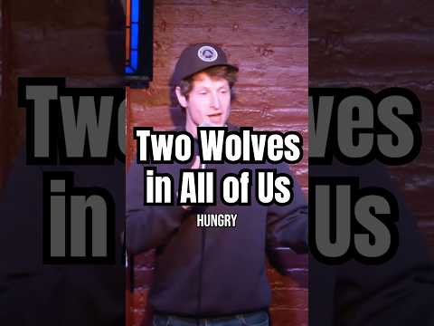 Feeding the wolves #standupcomedy #comedian #michaelrowland #comedy #twowolves #deep