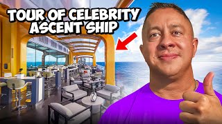 Celebrity Ascent Walking Tour #Unnarrated | Near Capacity Sailing | Celebrity's Newest Luxury Ship