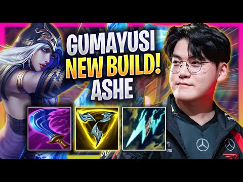 GUMAYUSI TRIES NEW ASHE BUILD! - T1 Gumayusi Plays Ashe ADC vs Smolder! | Season 2024