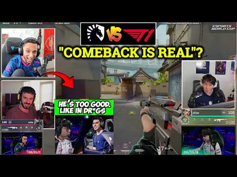 FNS, Tarik & Sliggy Reacts to TEAM LIQUID vs T1 Best Moments in Valorant Masters Santiago 2026