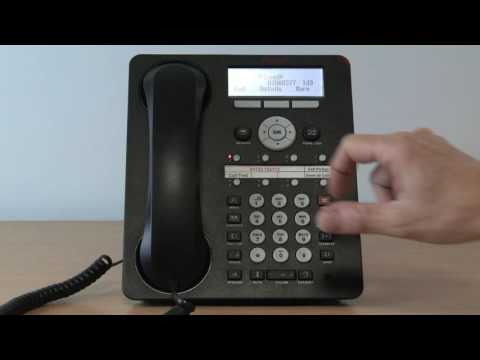 12. Avaya Telephone System - Using the Call Log History on the 1408