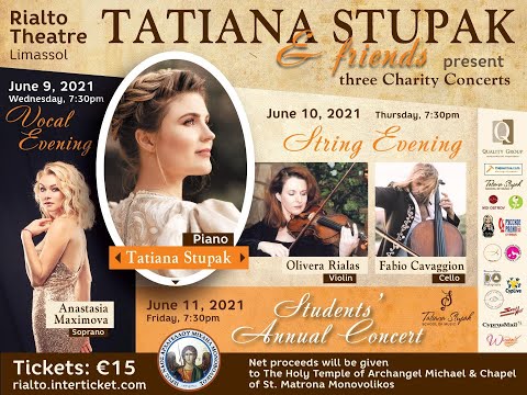 Tatiana Stupak & Friends 2021 - 10th June