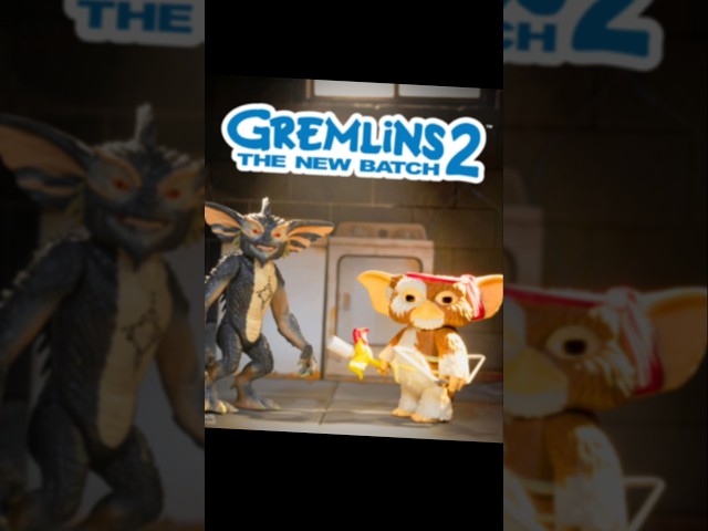 New Un Punched SUPER7 REACTION GREMLINS GIZMO WITH BARNEY ACTION FIGURE New Un Punched SUPER7 REACTION GREMLINS GIZMO WITH BARNEY ACTION FIGURE