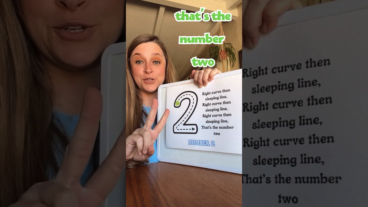 Writing Numbers is FUN #preschoollearning #toddler #preschoolsongs