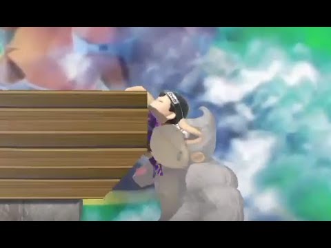Smash Ultimate Ness Clip - Ledgetrump Down Air