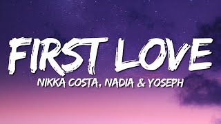 First Love - Nikka Costa &#39;Nadia &amp; Yoseph Cover&#39; (Lirik Terjemahan)