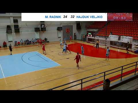 SBRL 2. kolo / IZ / RK Mladi Radnik - RK Hajduk Veljko