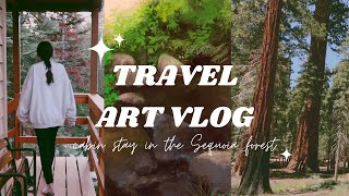Travel Vlog | Cabin Stay in the Sequoia Forest
